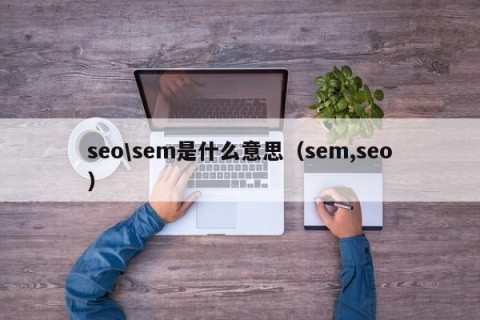 seo\sem是什么意思（sem,seo）