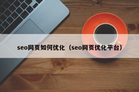 seo网页如何优化（seo网页优化平台）