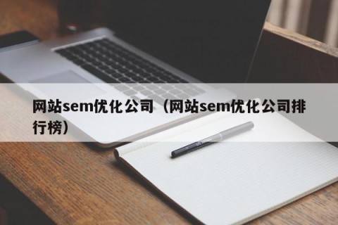 网站sem优化公司（网站sem优化公司排行榜）