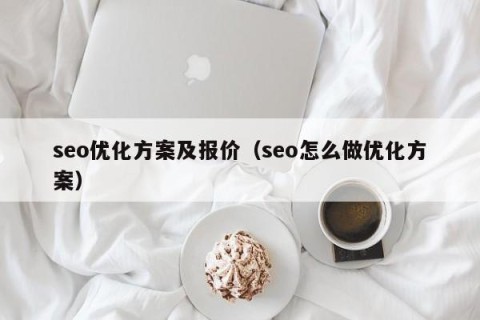seo优化方案及报价（seo怎么做优化方案）